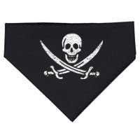 JOLLY ROGER PIRATE FLAG CALICO JACK HALLOWEEN COSTUME USA-Made Doggie Bandana