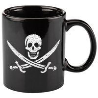 JOLLY ROGER PIRATE FLAG CALICO JACK HALLOWEEN COSTUME 11oz C Handle Ceramic Mug