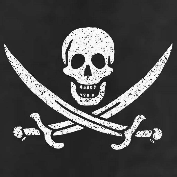 JOLLY ROGER PIRATE FLAG CALICO JACK HALLOWEEN COSTUME 11oz C Handle Ceramic Mug