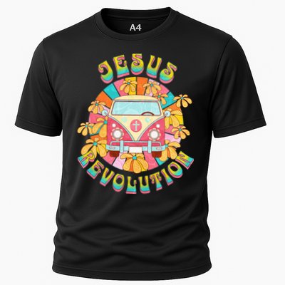 Jesus Revolution People Retro Van Bus Christian Faith Performance Shirt