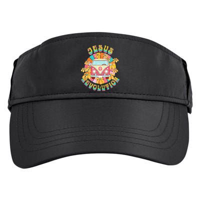 Jesus Revolution People Retro Van Bus Christian Faith Adult Drive Performance Visor