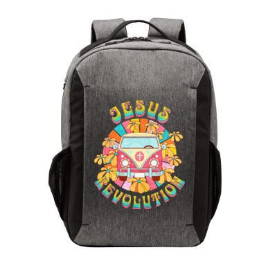 Jesus Revolution People Van Bus Christian Faith Vector Backpack