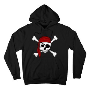 Jolly Roger Pirate Fun Pirates Skull And Cross Bones Hoodie