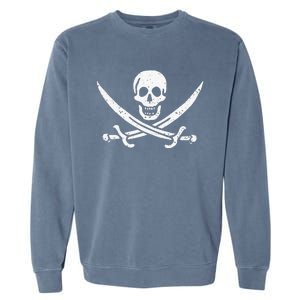 JOLLY ROGER PIRATE FLAG CALICO JACK Garment-Dyed Sweatshirt