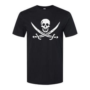 JOLLY ROGER PIRATE FLAG CALICO JACK Softstyle CVC T-Shirt