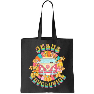 Jesus Revolution People Retro Van Bus Christian Faith Bag