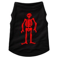 Jolly Roger Pirate Flag Edward Low Red Skeleton Doggie Tank