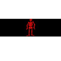 Jolly Roger Pirate Flag Edward Low Red Skeleton Bumper Sticker