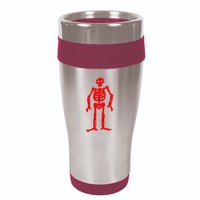 Jolly Roger Pirate Flag Edward Low Red Skeleton 16oz Travel Tumbler