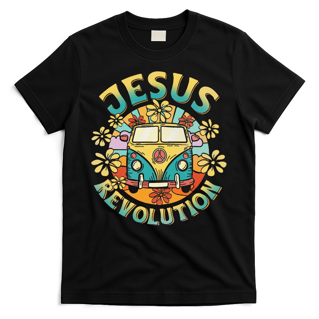Jesus Revolution People Bus Christian Faith Costume T-Shirt
