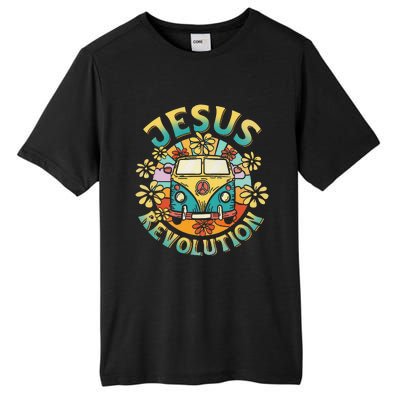 Jesus Revolution People Bus Christian Faith Costume Tall Fusion ChromaSoft Performance T-Shirt