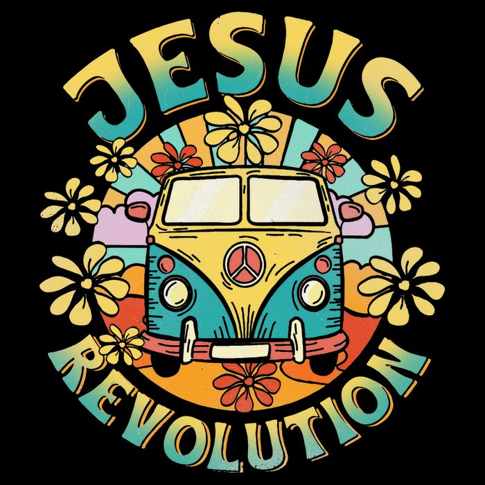 Jesus Revolution People Bus Christian Faith Costume Baby Bodysuit