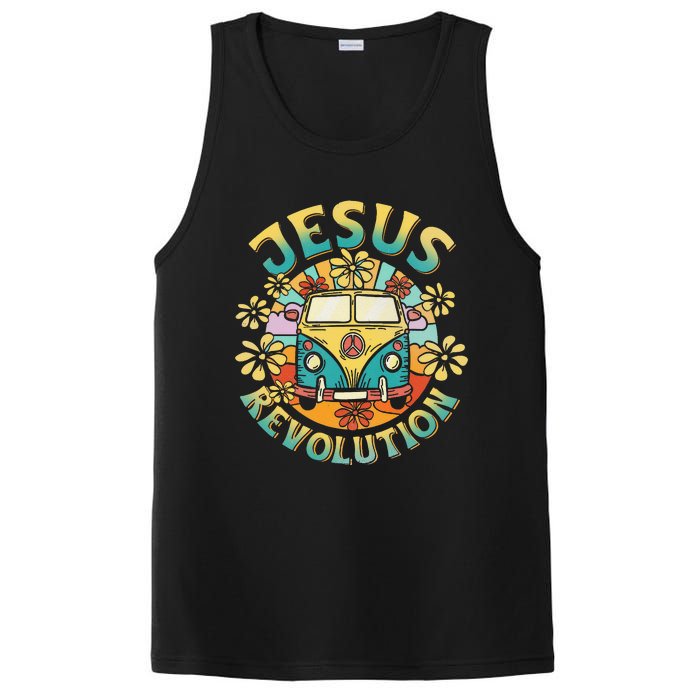 Jesus Revolution People Bus Christian Faith Costume PosiCharge Competitor Tank