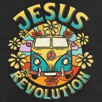 Jesus Revolution People Bus Christian Faith Costume Hat