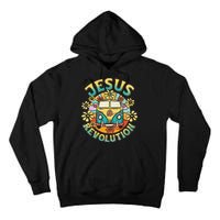 Jesus Revolution People Bus Christian Faith Costume Tall Hoodie