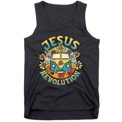 Jesus Revolution People Bus Christian Faith Costume Tank Top