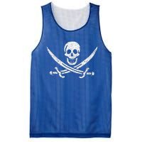 JOLLY ROGER PIRATE FLAG CALICO JACK HALLOWEEN COSTUME Mesh Reversible Basketball Jersey Tank