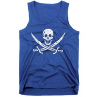 JOLLY ROGER PIRATE FLAG CALICO JACK HALLOWEEN COSTUME Tank Top