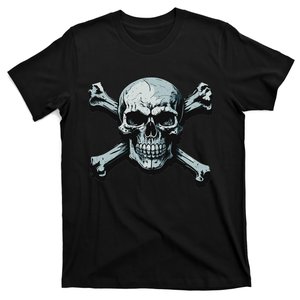 Jolly Roger Pirate Skull And Crossbones Flag Halloween T-Shirt