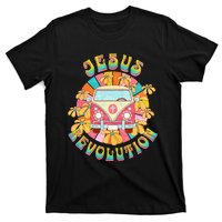 Jesus - Revolution People Retro Van Bus Christian Faith T-Shirt