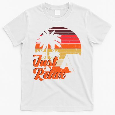 Just Relax Retro Sunset Vacation T-Shirt