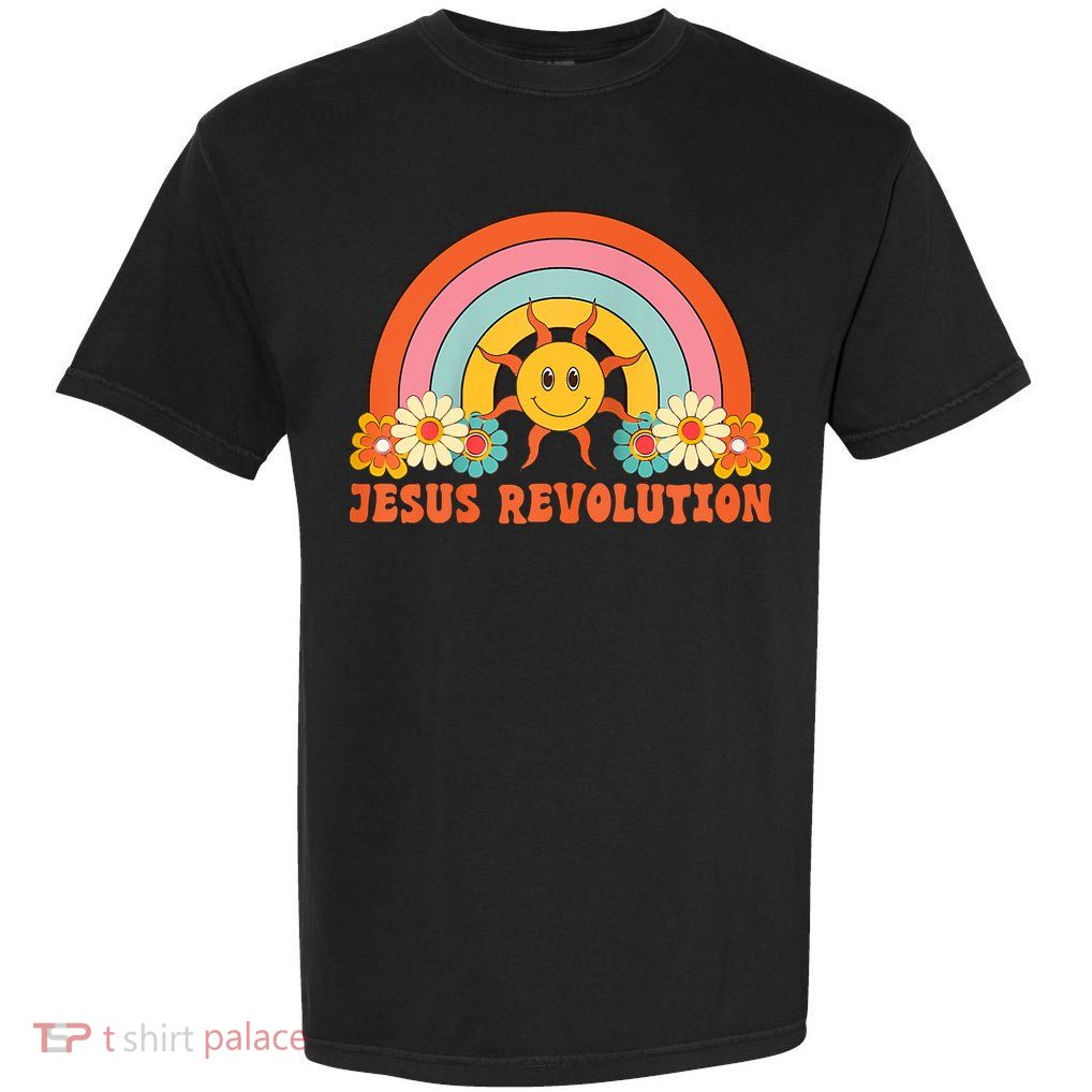 Jesus Revolution Raglan Baseball Garment-Dyed Heavyweight T-Shirt