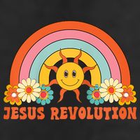 Jesus Revolution Raglan Baseball 7 Panel Mesh Trucker Snapback Hat