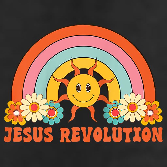 Jesus Revolution Raglan Baseball 7 Panel Mesh Trucker Snapback Hat