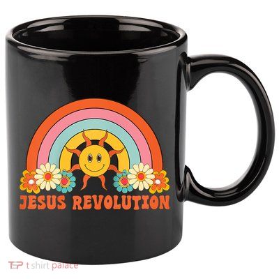 Jesus Revolution Raglan Baseball 11oz C Handle Ceramic Mug