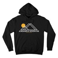 Jordanelle Reservoir State Park Utah Outline Ut Hoodie