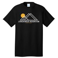 Jordanelle Reservoir State Park Utah Outline Ut Tall T-Shirt