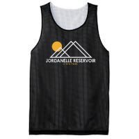 Jordanelle Reservoir State Park Utah Outline Ut Mesh Reversible Basketball Jersey Tank