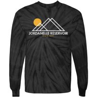 Jordanelle Reservoir State Park Utah Outline Ut Tie-Dye Long Sleeve Shirt