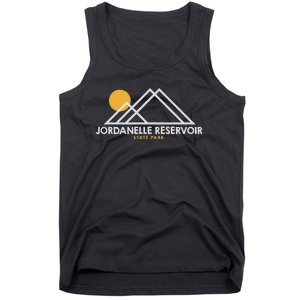 Jordanelle Reservoir State Park Utah Outline Ut Tank Top