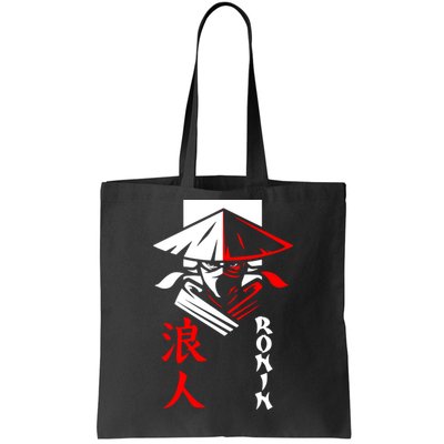 Japanese Ronin Samurai Warrior Bushido Tote Bag