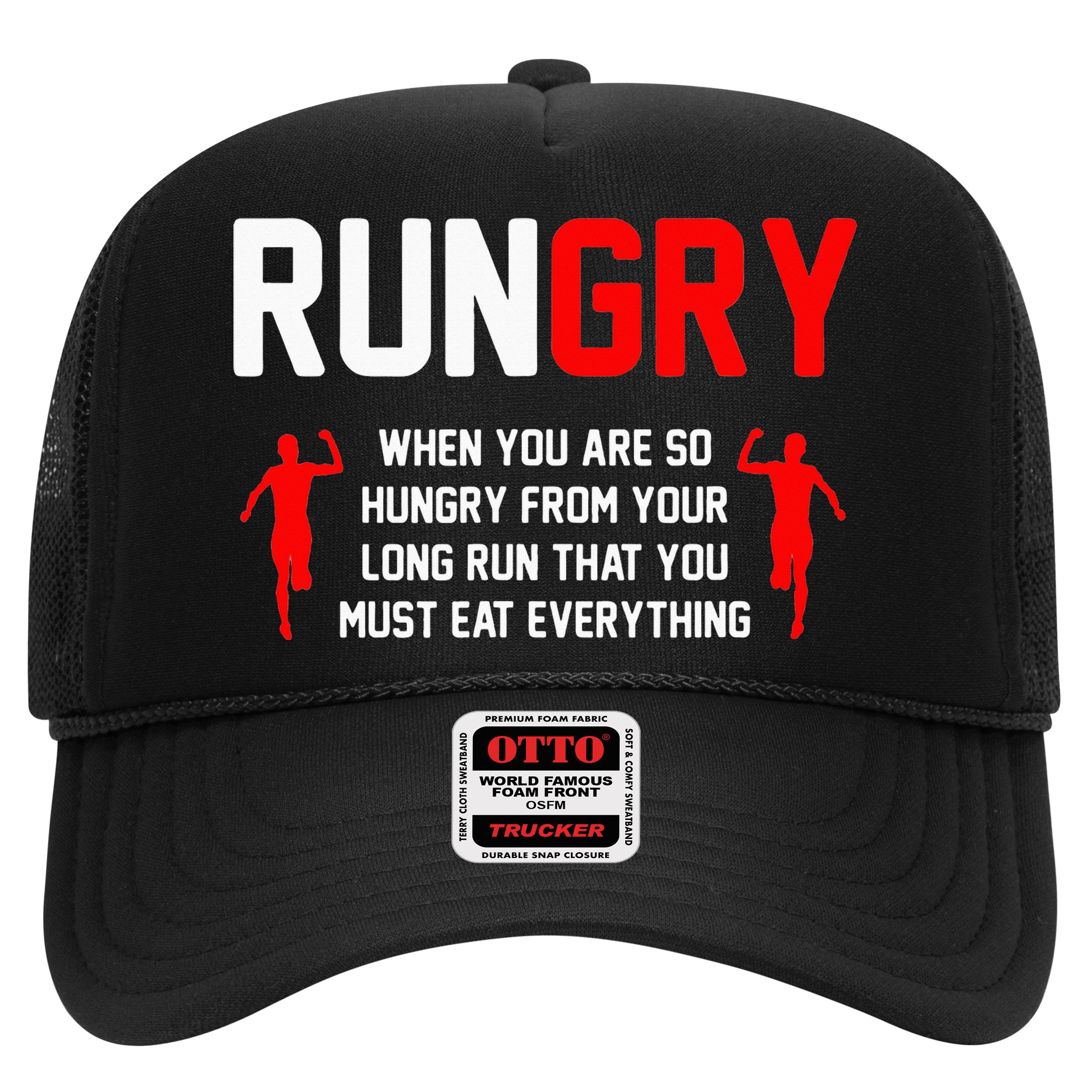 Just Run Tee XC Runner Cross Country Runners Training Hat