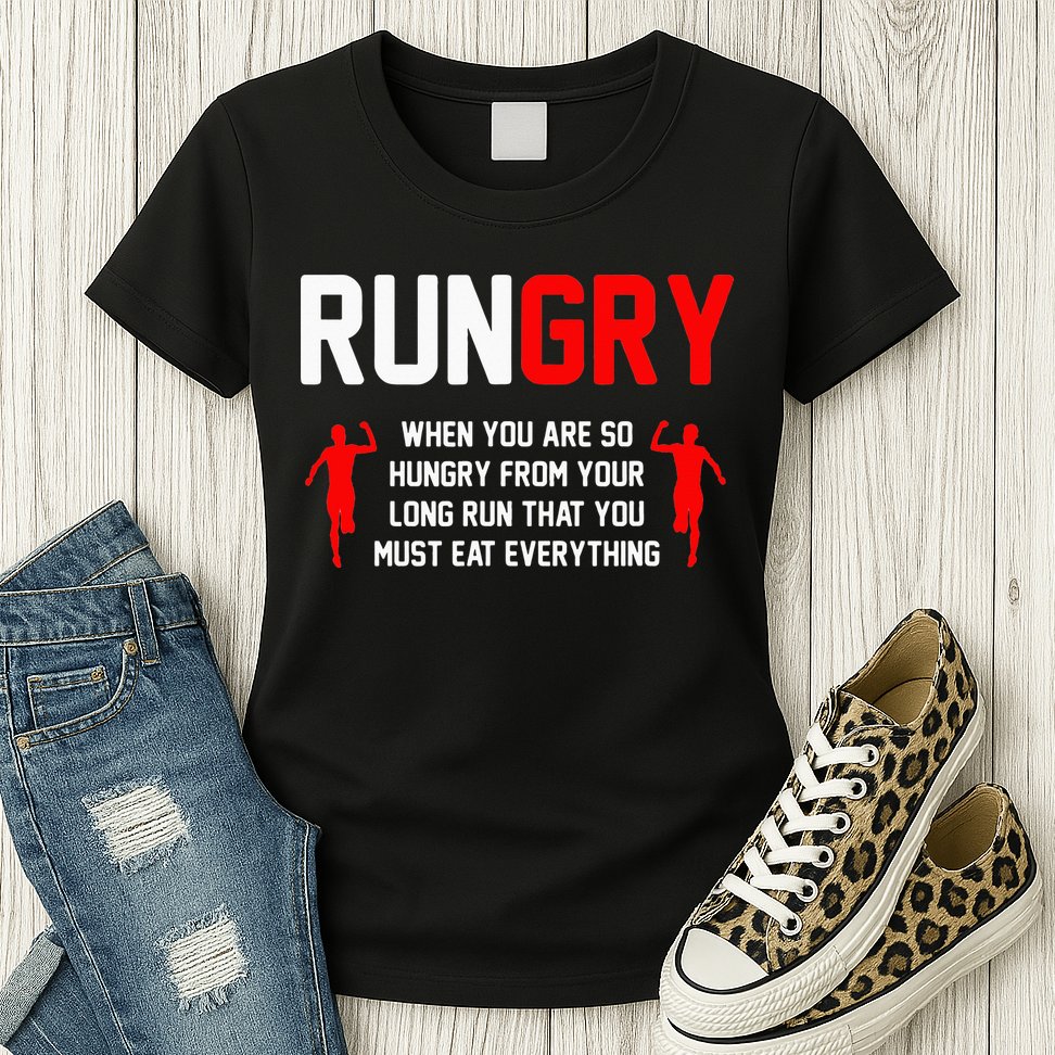Just Run Tee XC Runner Cross Country Runners Training Womens T-Shirt