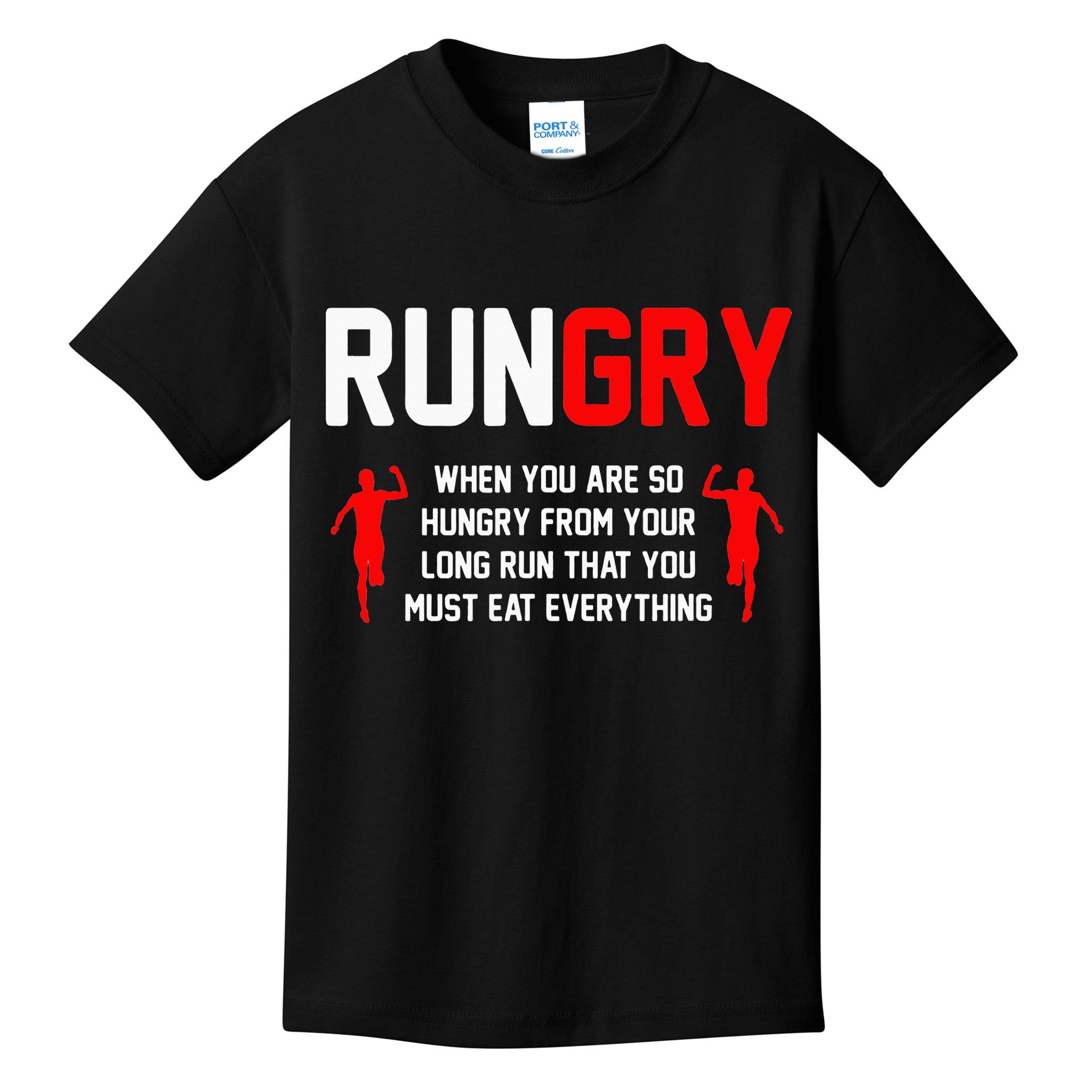 Just Run Tee XC Runner Cross Country Runners Training Kids T-Shirt