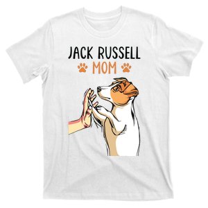 Jack Russell Terrier Mom Cute Dog Mama Funny Women T-Shirt