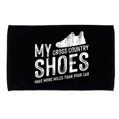 Just Run Tee XC Runner Cross Country Runners Training Microfiber Hand Towel