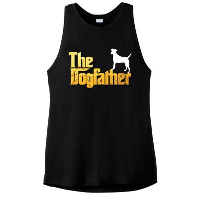 Jack Russell Terrier Shirts Jack Russell Terrier Ladies PosiCharge Tri-Blend Wicking Tank