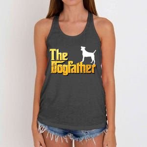 Jack Russell Terrier Shirts Jack Russell Terrier Women's Knotted Racerback Tank