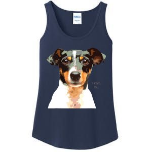 Jack Russell Terrier Shirts Mom Dad Women Men Kids Love Dog Ladies Essential Tank