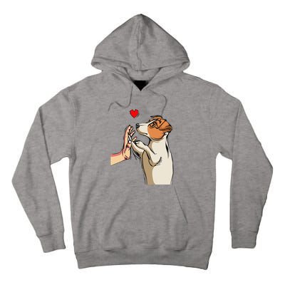 Jack Russell Terrier Love Dog Mom Funny Tall Hoodie