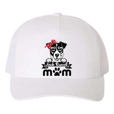 Jack Russell Terrier Mom Mother's Day Gift Dog Lover Yupoong Adult 5-Panel Trucker Hat