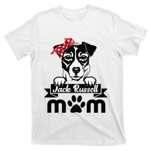 Jack Russell Terrier Mom Mother's Day Gift Dog Lover T-Shirt