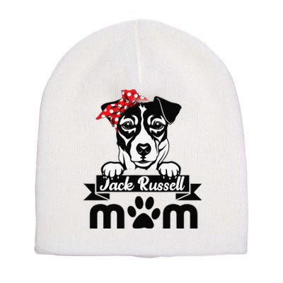 Jack Russell Terrier Mom Mother's Day Gift Dog Lover Short Acrylic Beanie