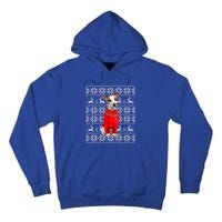 Jack Russell Terrier Ugly Sweater Christmas Meaningful Gift Funny Dog Gift Tall Hoodie