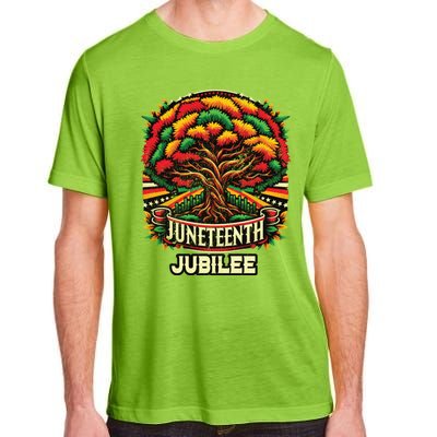 Junenth Root Tree 1865 Black History Vintage Retro Cool Gift Adult ChromaSoft Performance T-Shirt