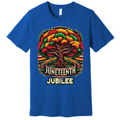 Junenth Root Tree 1865 Black History Vintage Retro Cool Gift Premium T-Shirt